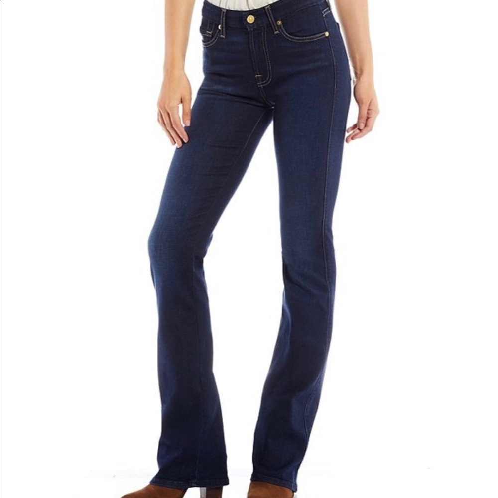 7 for all Mankind Kimmie Strtch Bootcut Jeans nwot